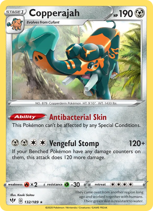 Copperajah #132 – Darkness Ablaze card