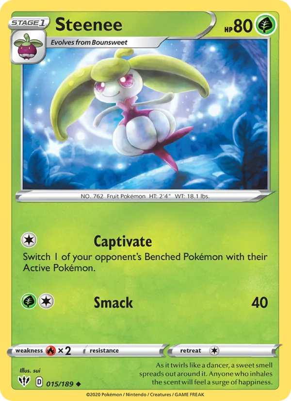 Steenee #15 – Darkness Ablaze card