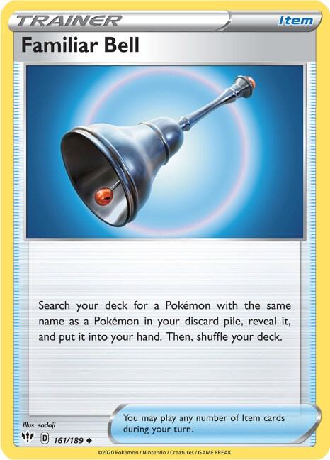 Familiar Bell #161 – Darkness Ablaze card