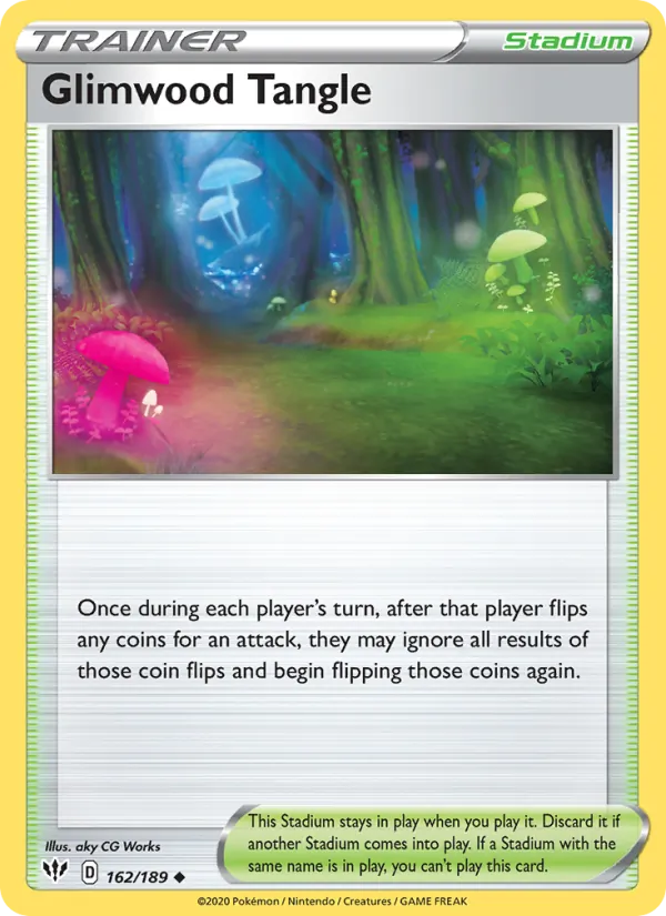 Glimwood Tangle #162 – Darkness Ablaze card