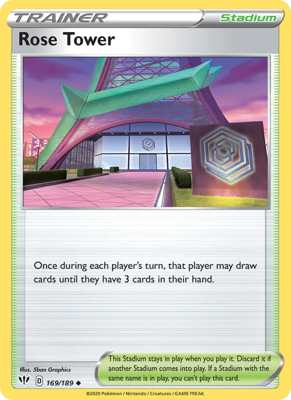 Rose Tower #169 – Darkness Ablaze card