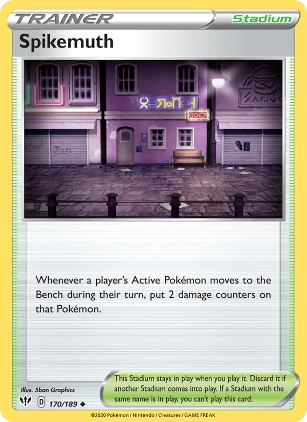 Spikemuth #170 – Darkness Ablaze card