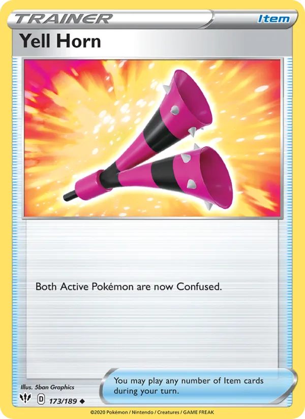 Yell Horn #173 – Darkness Ablaze card