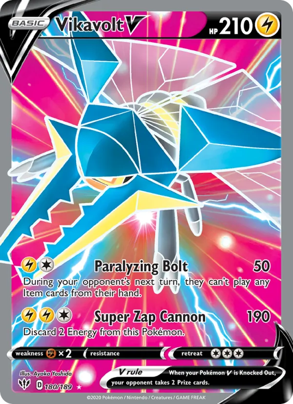 Vikavolt V #180 – Darkness Ablaze card