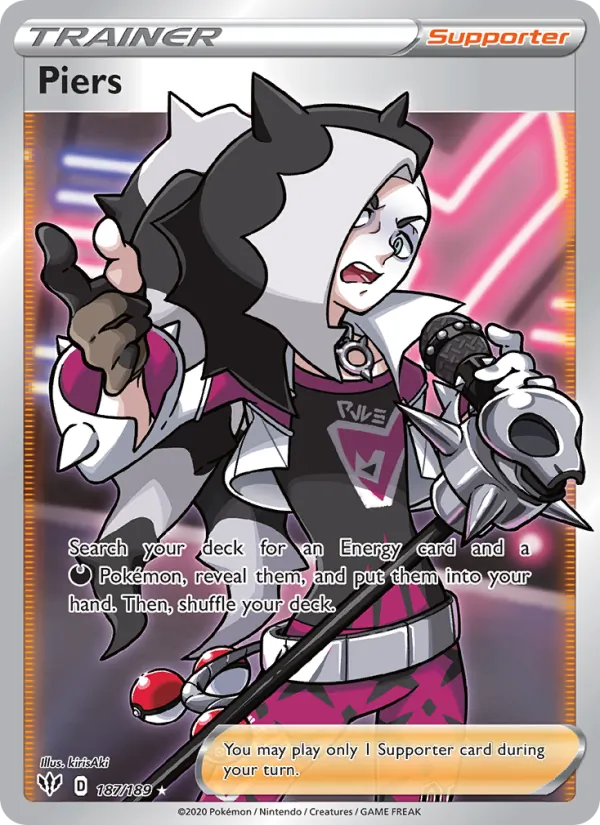 Piers #187 – Darkness Ablaze card