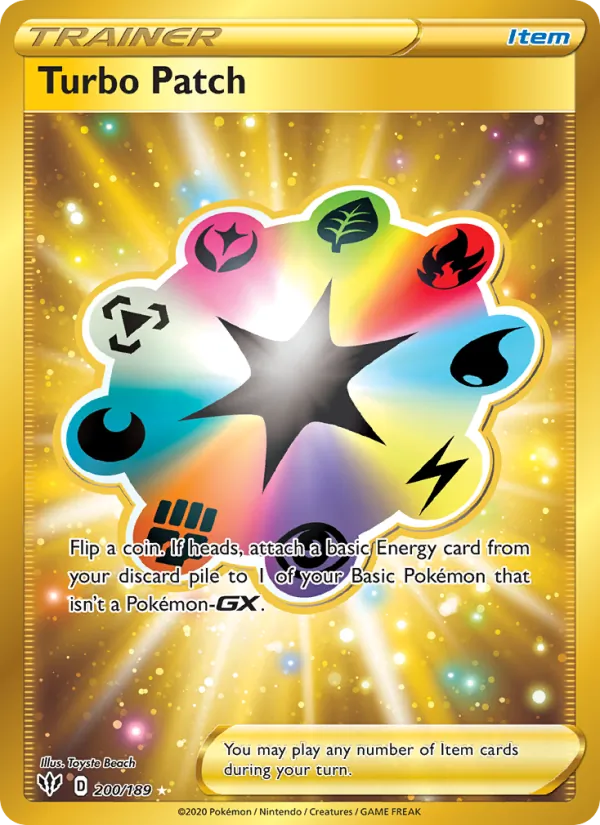 Turbo Patch #200 – Darkness Ablaze card