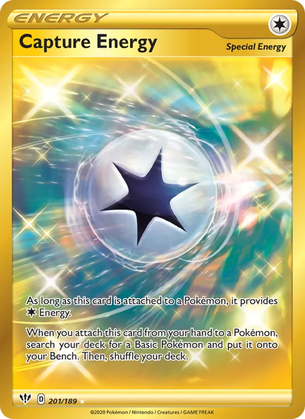 Capture Energy #201 – Darkness Ablaze card