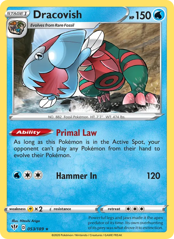 Dracovish #53 – Darkness Ablaze card