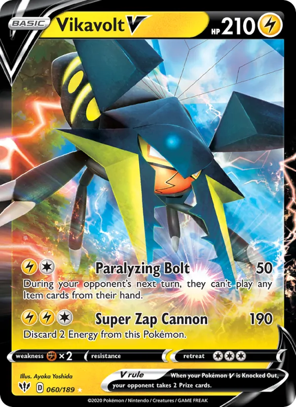 Vikavolt V #60 – Darkness Ablaze card