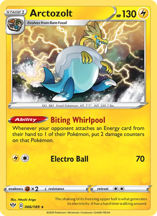Arctozolt #66 – Darkness Ablaze card