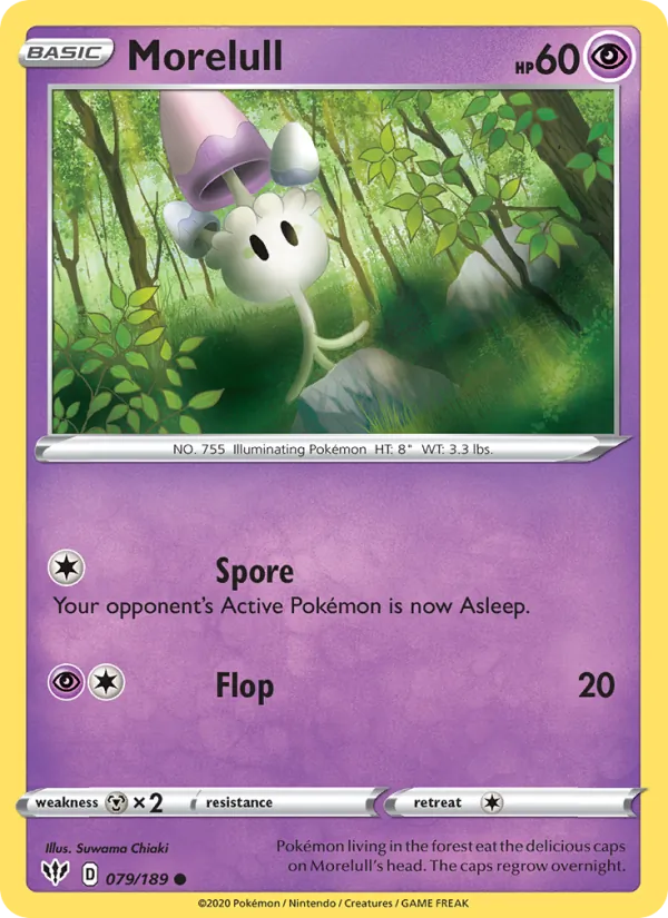 Morelull #79 – Darkness Ablaze card