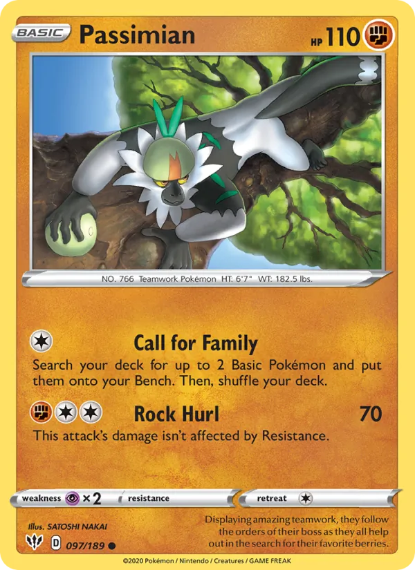 Passimian #97 – Darkness Ablaze card