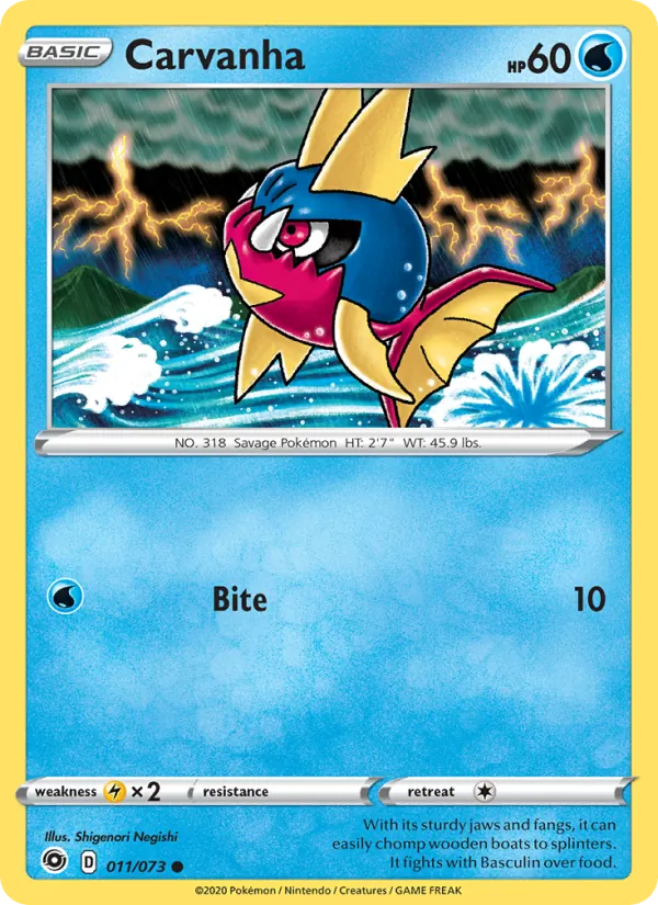 Carvanha #11 – Champion's Path card