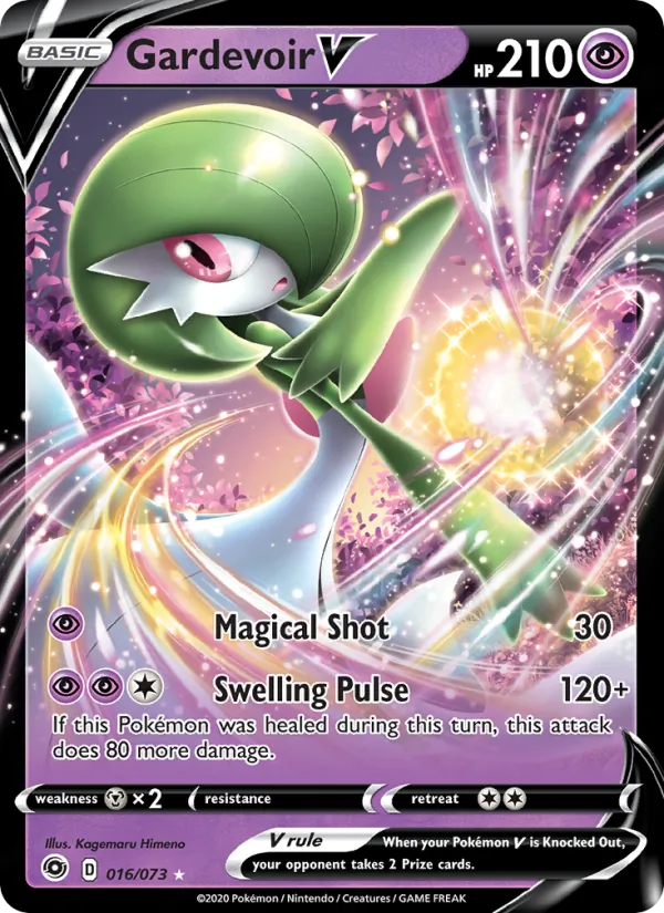 Gardevoir V #16 – Champion's Path card