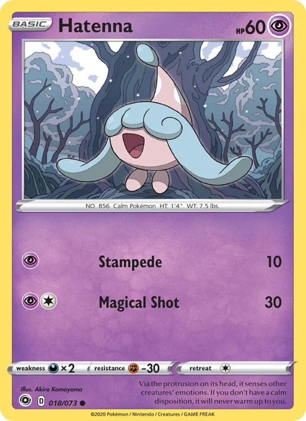 Hatenna #18 – Champion's Path card