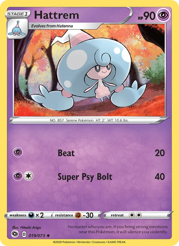 Hattrem #19 – Champion's Path card