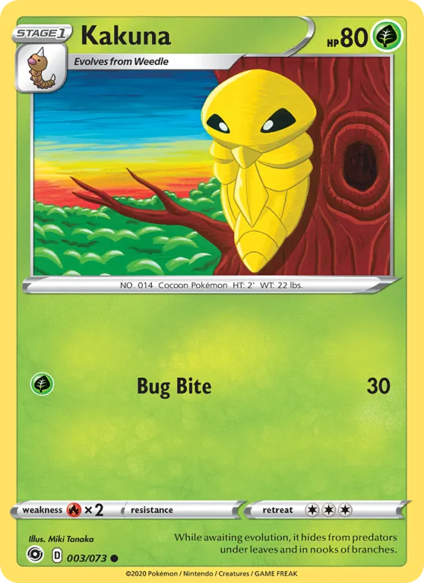 Kakuna #3 – Champion's Path card