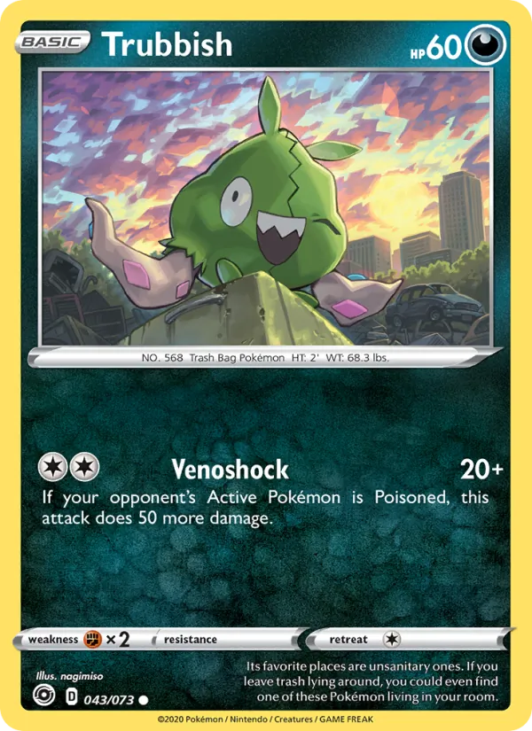 Trubbish #43 – Champion's Path card