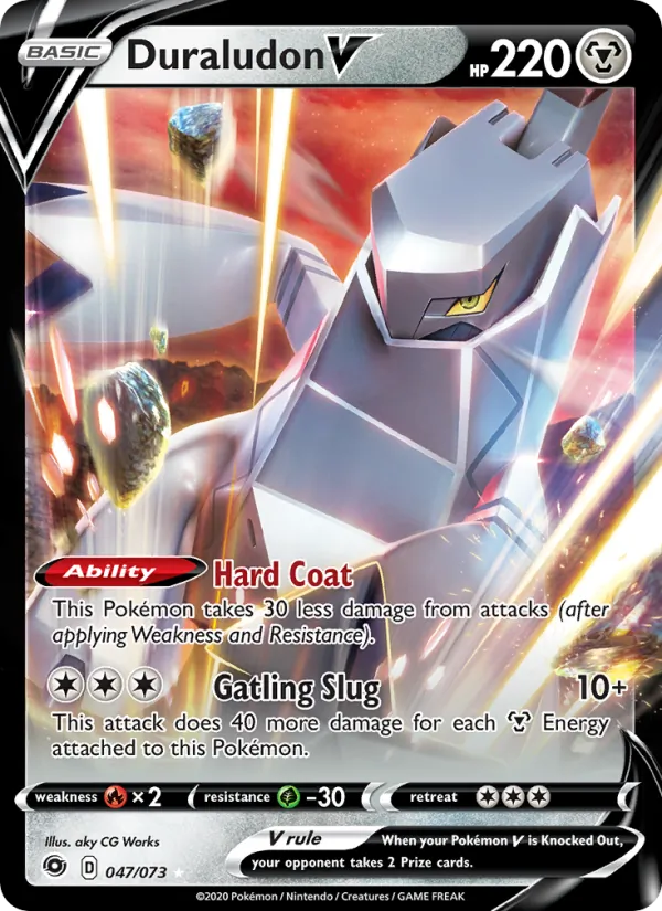 Duraludon V #47 – Champion's Path card