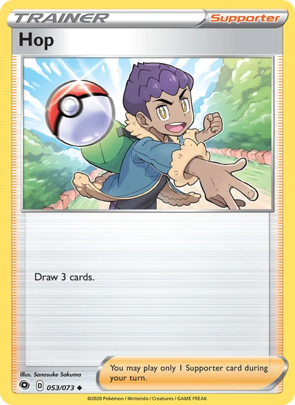 Hop #53 – Champion's Path card