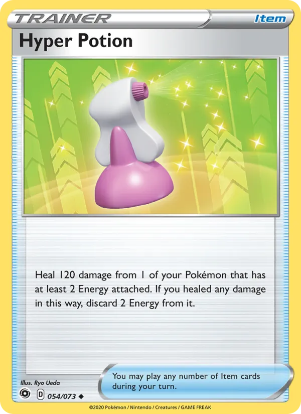 Hyper Potion #54 – Champion's Path card