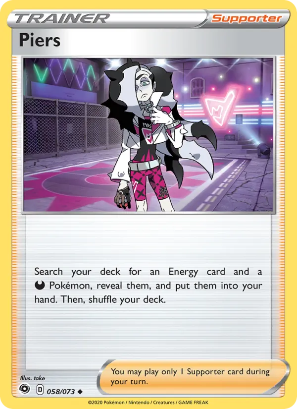 Piers #58 – Champion's Path card