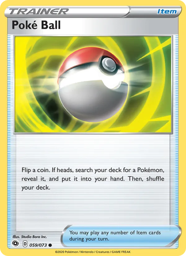 Poké Ball #59 – Champion's Path card