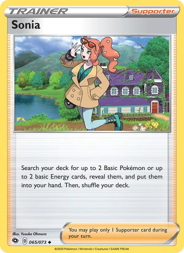 Sonia #65 – Champion's Path card