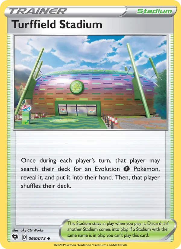 Turffield Stadium #68 – Champion's Path card