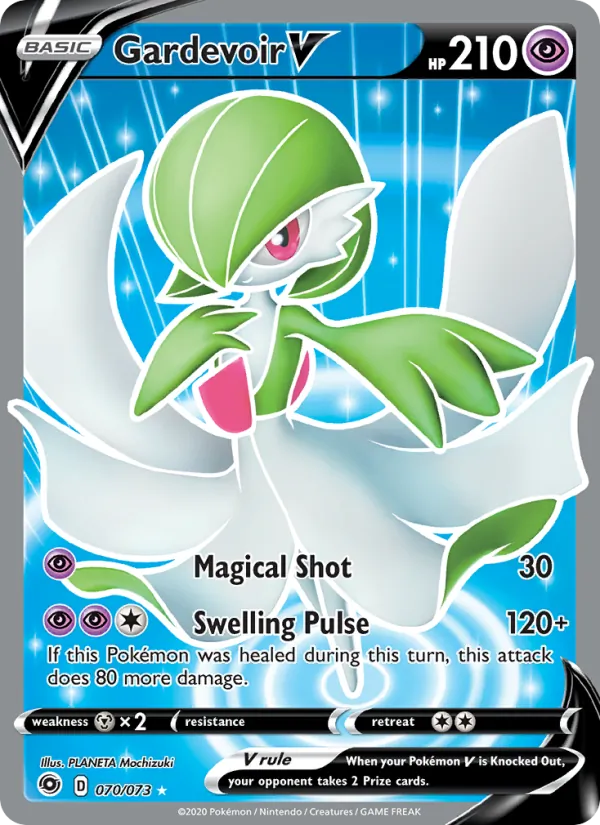 Gardevoir V #70 – Champion's Path card