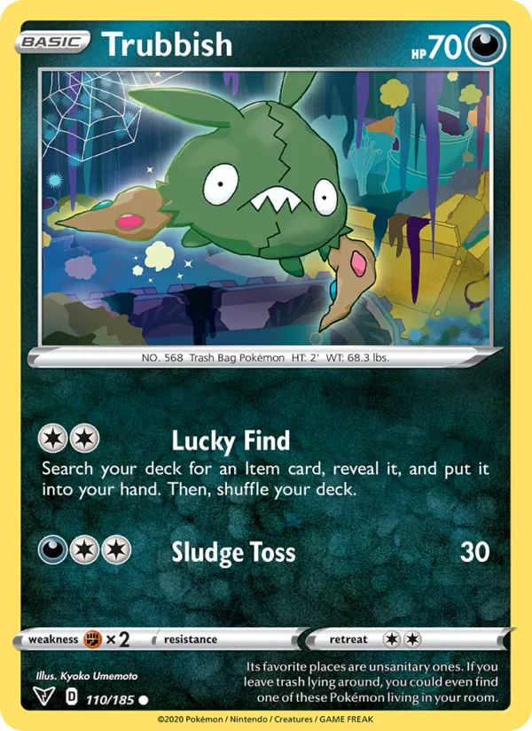 Trubbish #110 – Vivid Voltage card