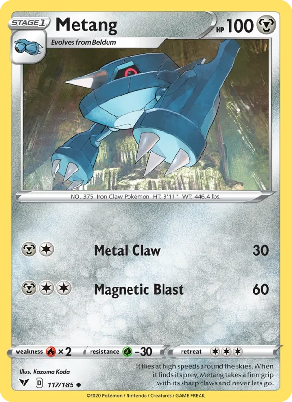 Metang #117 – Vivid Voltage card