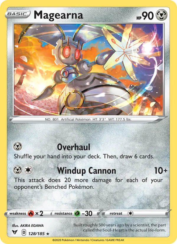 Magearna #128 – Vivid Voltage card
