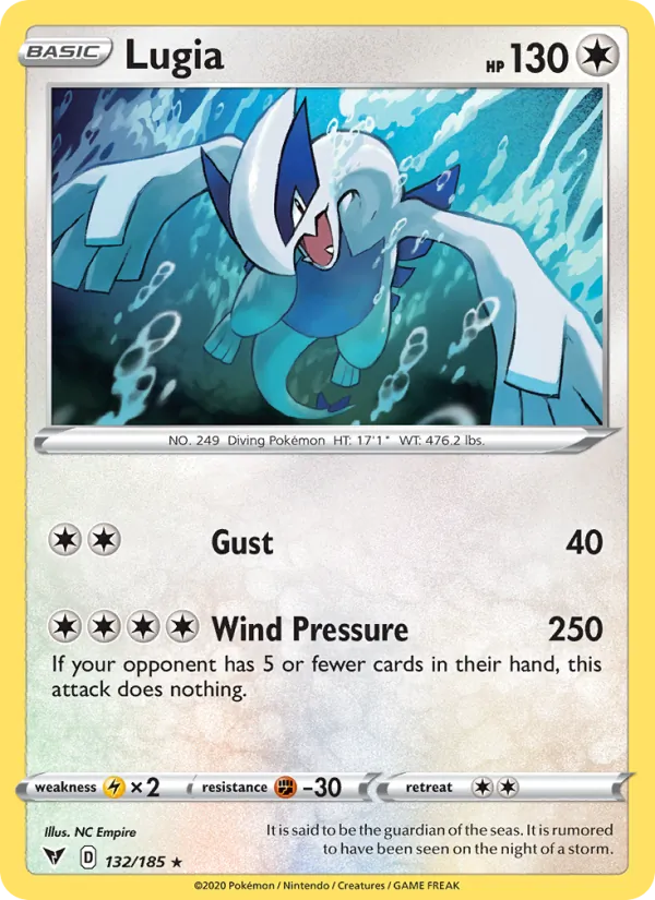 Lugia #132 – Vivid Voltage card
