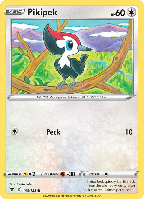 Pikipek #143 – Vivid Voltage card