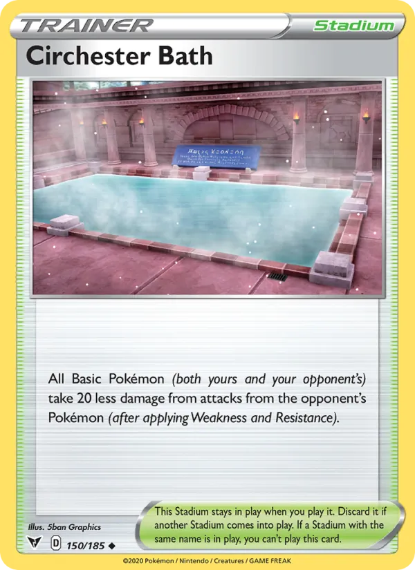 Circhester Bath #150 – Vivid Voltage card