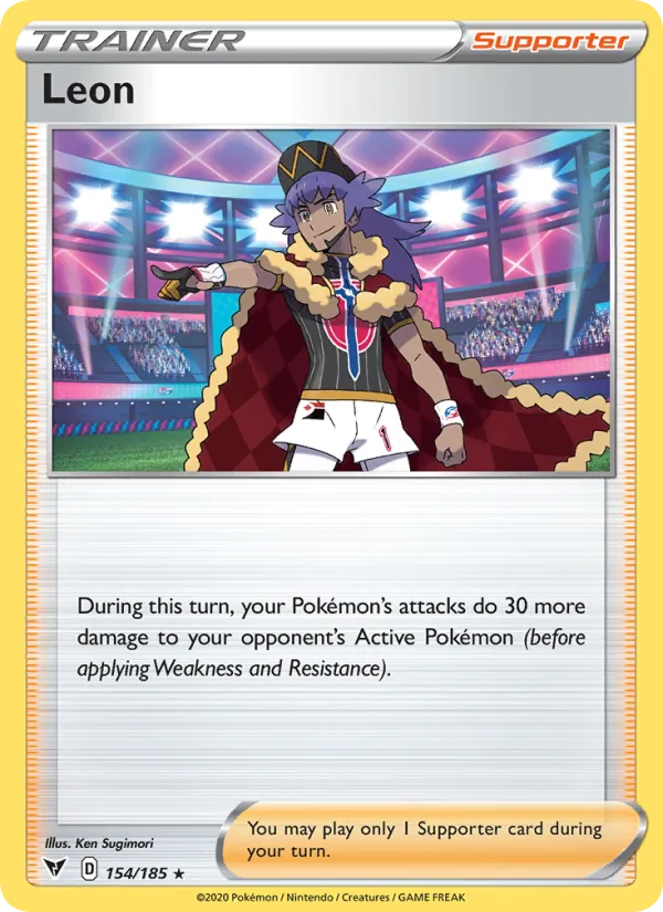 Leon #154 – Vivid Voltage card