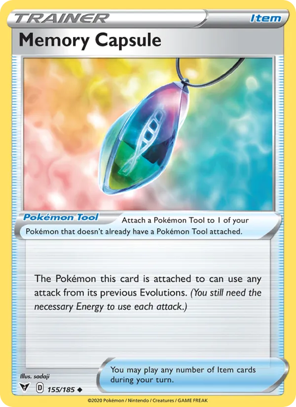 Memory Capsule #155 – Vivid Voltage card
