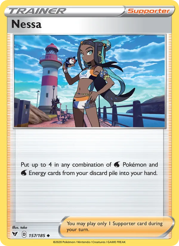 Nessa #157 – Vivid Voltage card