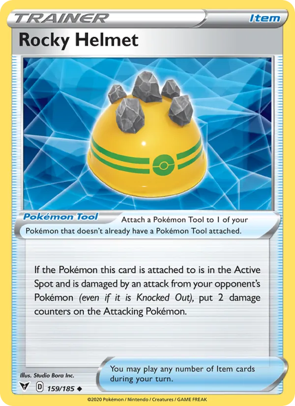 Rocky Helmet #159 – Vivid Voltage card