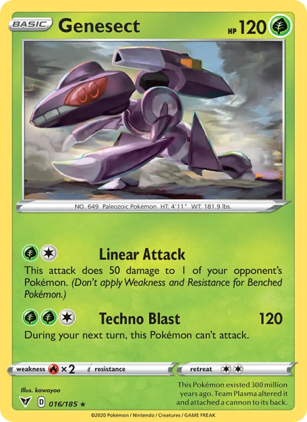 Genesect #16 – Vivid Voltage card