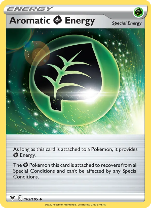 Aromatic Grass Energy #162 – Vivid Voltage card
