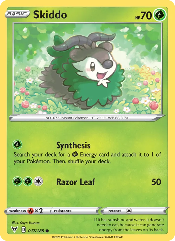 Skiddo #17 – Vivid Voltage card