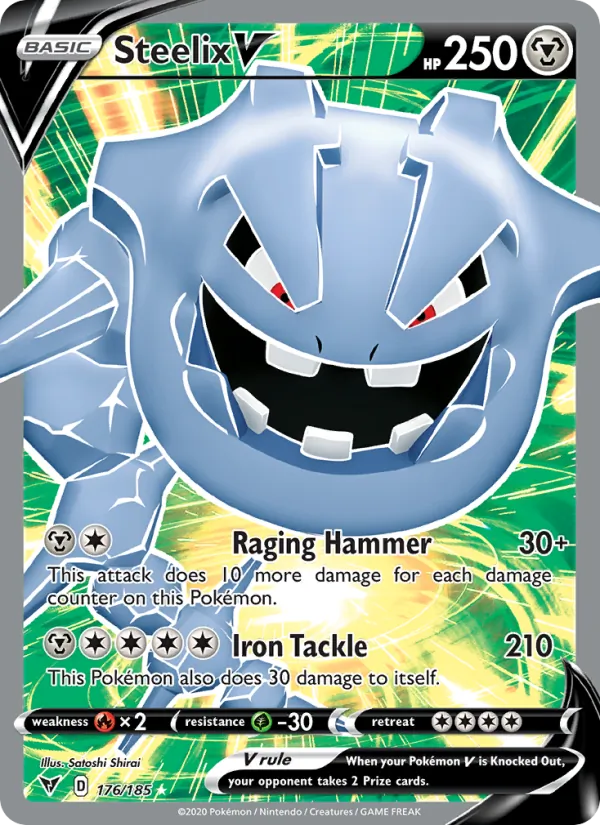 Steelix V #176 – Vivid Voltage card