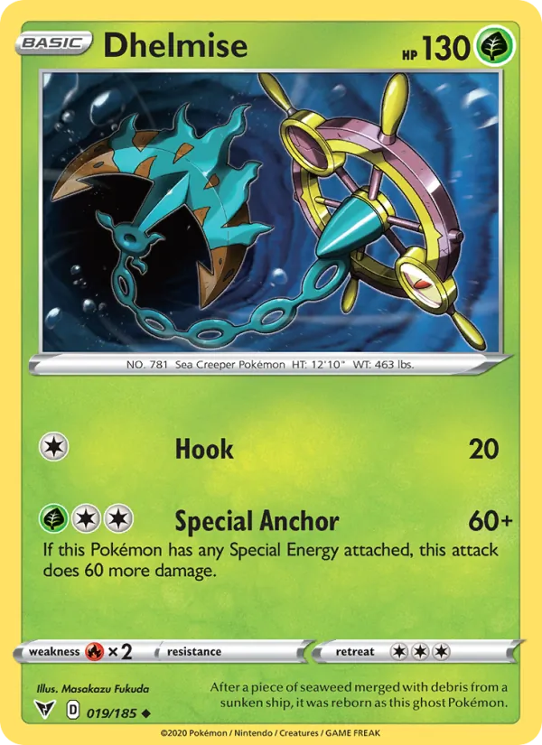 Dhelmise #19 – Vivid Voltage card