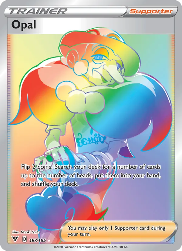 Opal #197 – Vivid Voltage card