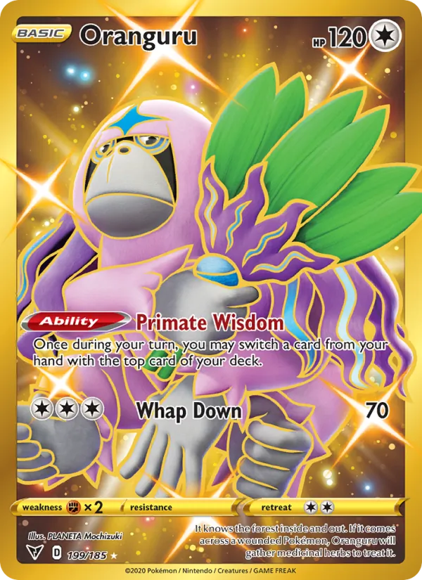 Oranguru #199 – Vivid Voltage card
