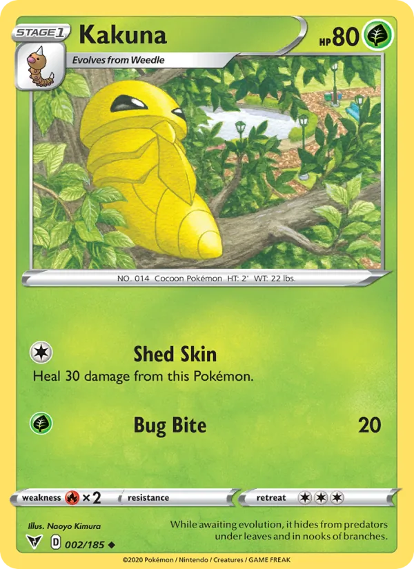Kakuna #2 – Vivid Voltage card