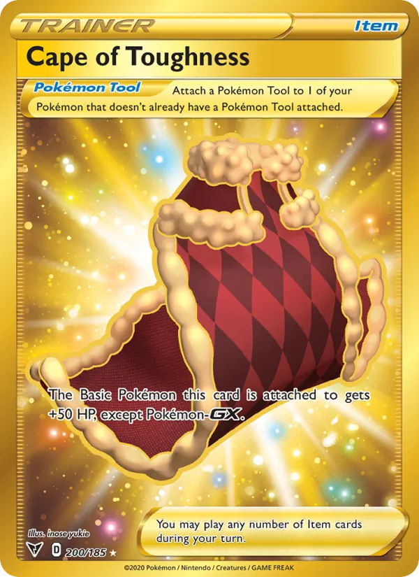Cape of Toughness #200 – Vivid Voltage card