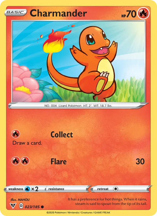 Charmander #23 – Vivid Voltage card